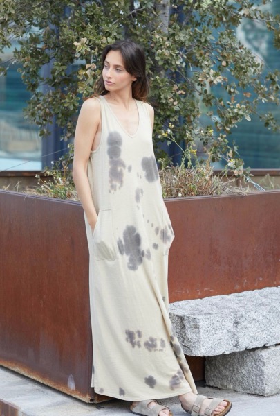 Robe LARGARNO longue SM beige Banditas