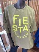 T-shirt Fiesta kaki - Banditas from Marseille
