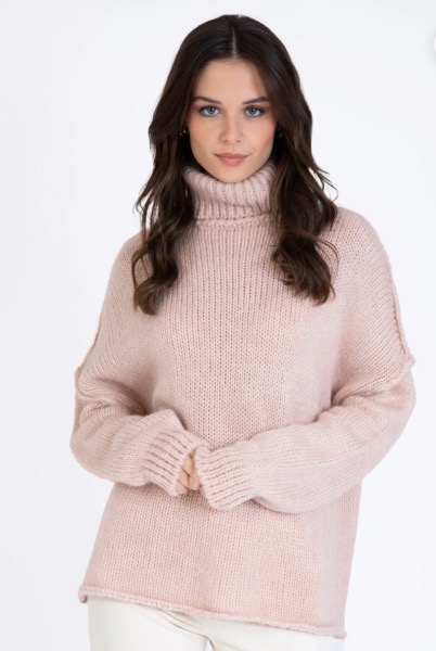 Pull Lejoko rose poudré - An'ge