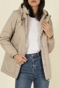 Veste imperméable à capuche Beige