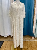 Robe longue Aladdin écru - Banditas from Marseille