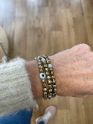 Bracelet BALI gold blanc Madamirma