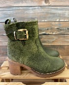 Bottines DELORIS Minka Design kaki