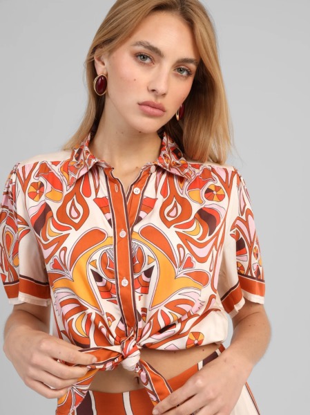 Chemise Suzalia Caramel - An'ge