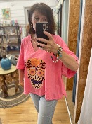 T-shirt rose Wirra - Banditas from Marseille