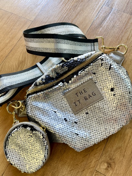 Sac Banane SPLENDID Argent Noir