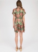 Robe OMINA courte Paola olive An'ge