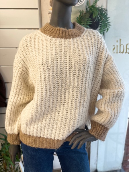Pull Calliopée écru 