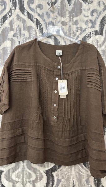 Blouse Chiesanuova kaki - Banditas from Marseille