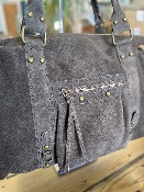Sac à main Artur cuir chocolat 