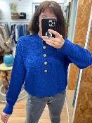Pull Camionneur VANELLY bleu roi