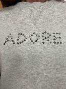 Sweat Flow écru chiné - Adoré