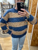 Pull Tod bleu - Johanna Paris