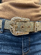 Ceinture LOVA or strass