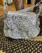 Sac SWAGG cuir Argent