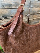Sac Ambre cognac en cuir 