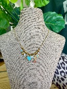 Collier Love Blue - Madamirma