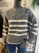 Pull Lotefi gris chiné - An'ge