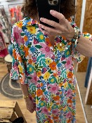 Robe longue Flower Mina