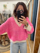 Pull Furetto rose - Banditas from Marseille