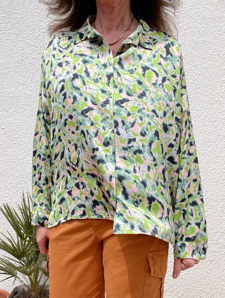 Chemise GALENA verte Banditas