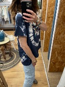 T-shirt Kévin Tie & dye Marine - Maison Lipanoï