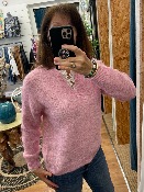 Pull Caraïbes Rose