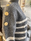 Pull Lotefi gris chiné - An'ge