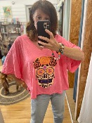 T-shirt rose Wirra - Banditas from Marseille