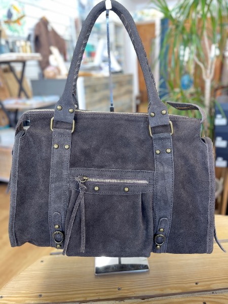 Sac à main Artur cuir chocolat 