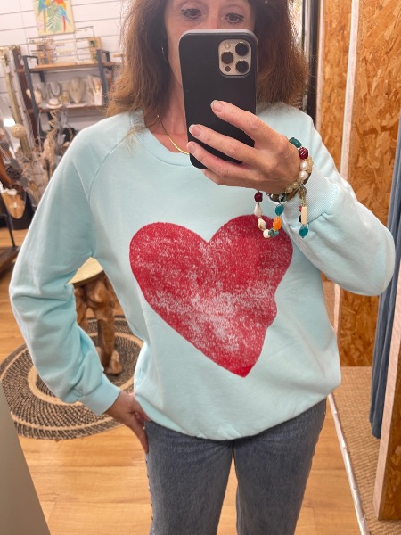 Sweat Whiskey turquoise - Banditas from Marseille