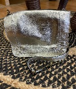 Sac FALCON cuir Argent