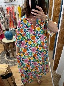 Robe longue Flower Mina