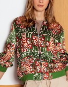 Veste bomber SYLVIO Paola olive an'ge