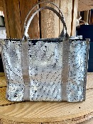 Sac SPLENDID sequins Argent Noir