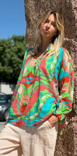 Blouse Mira Bolano - Banditas from Marseille 