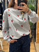 Sweat brod cerise - Johanna Paris