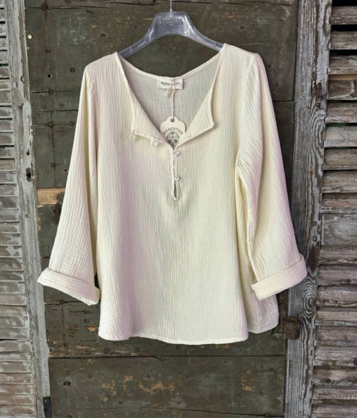 Blouse TOLEDO écru Banditas