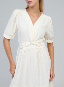 Robe longue Odourio écru - An'ge
