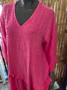 Robe longue Vincent fuchsia - Banditas from Marseille