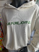 Sweat Noce écru - Message kaki - Banditas from Marseille