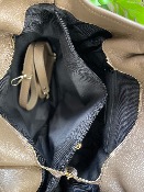 Sac Ambre taupe en cuir 