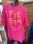 T-shirt Fiesta fuchsia - Banditas from Marseille
