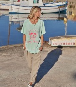 T-shirt Rapunzel Vert d'eau - Banditas from Marseille