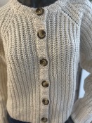 Gilet Lesasha écru - An'ge