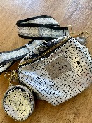 Sac Banane SPLENDID Argent Noir