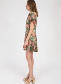 Robe OMINA courte Paola olive An'ge