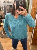 Pull SPRAY Turquoise Banditas