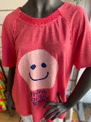 T-Shirt Pinocchio rose corail - Banditas from Marseille