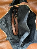 Sac Ambre cognac en cuir 